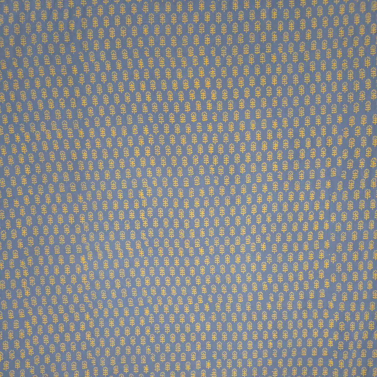 Grey Buti Kutch Hand Block Print Pure cotton Fabric 2