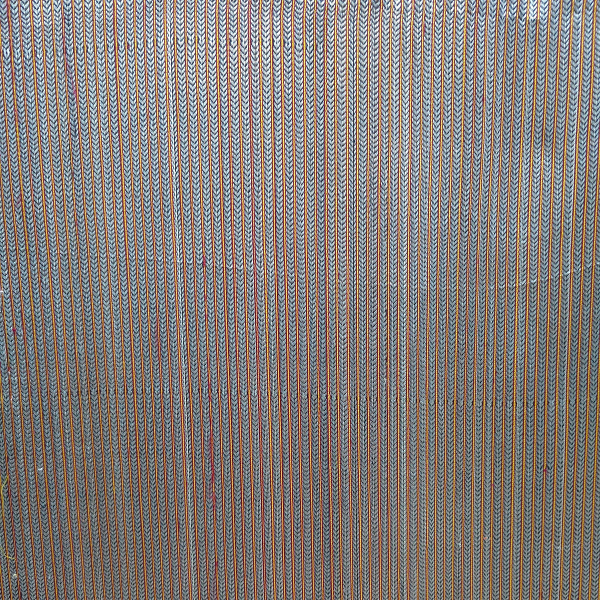 Off-white Khajoori Stripes Handloom Mashru Silk Fabric
