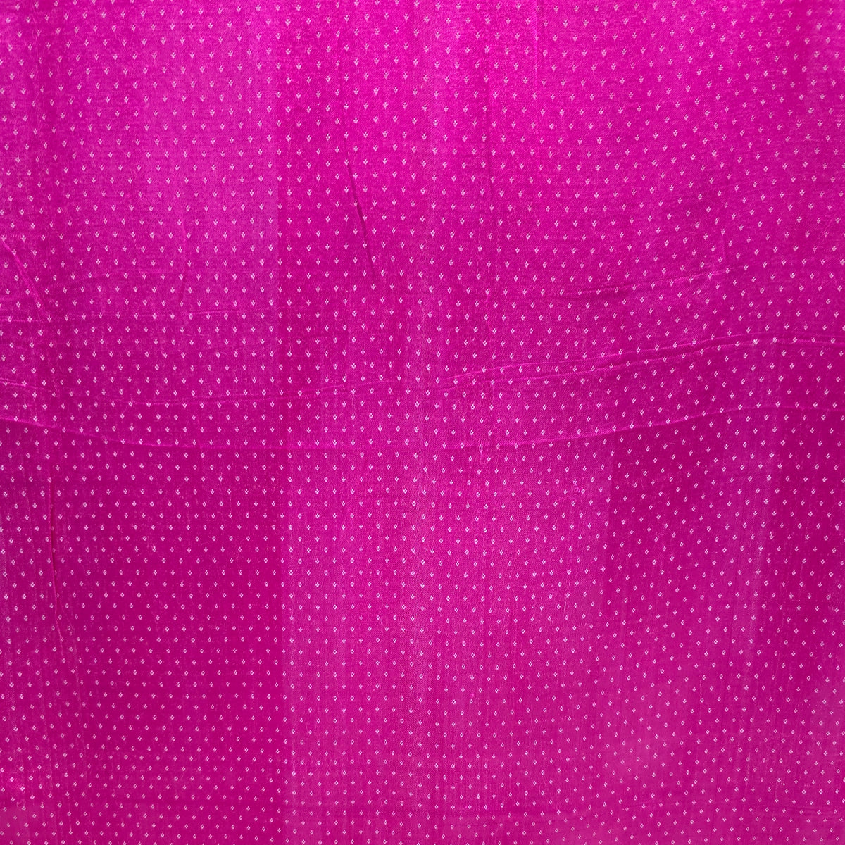 Pink Dotted Handloom Mashru Silk Fabric